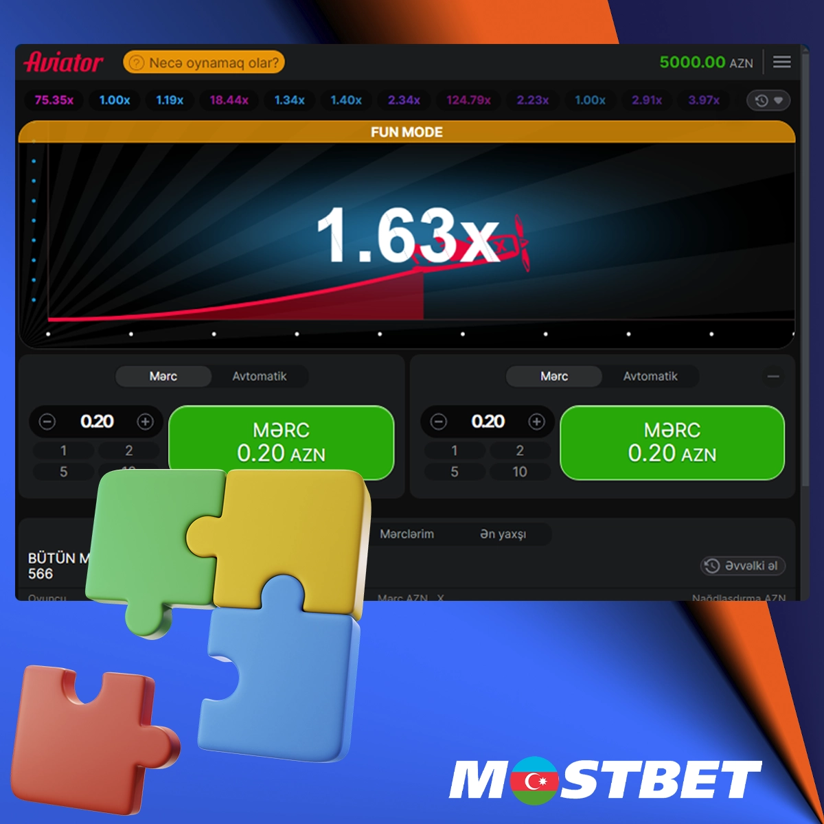 Mostbet-də Aviator oyun strategiyası