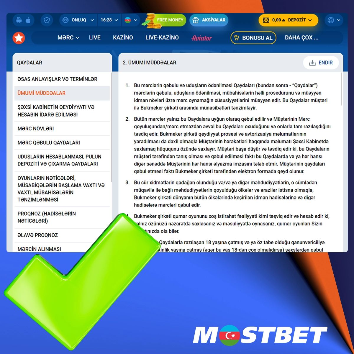 Mostbet-də oyunçuların məsuliyyəti nələrdir?