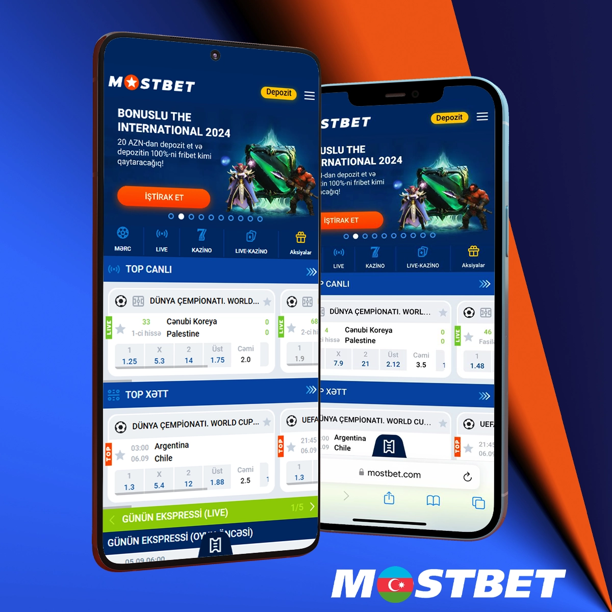 Mostbet mobil proqramları