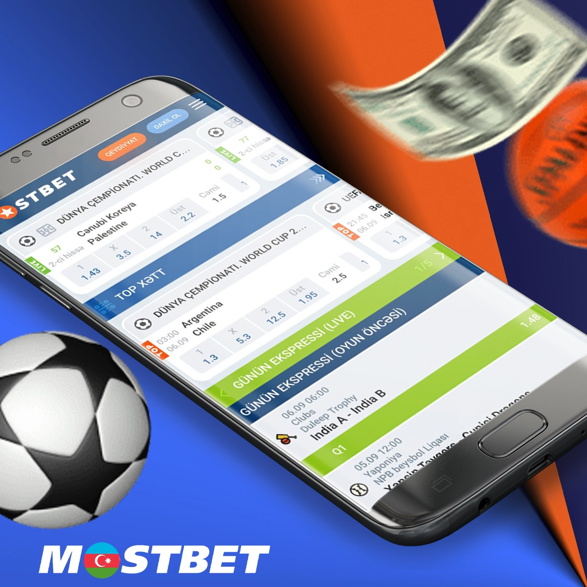 Mostbet idman proqramının icmalı