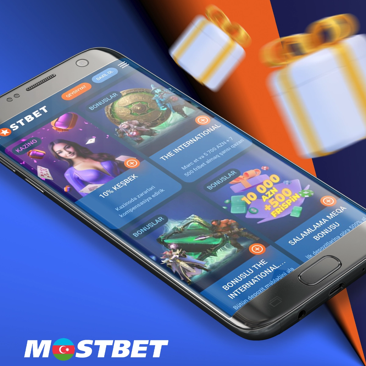 Mostbet mobil tətbiqinin bütün bonusları