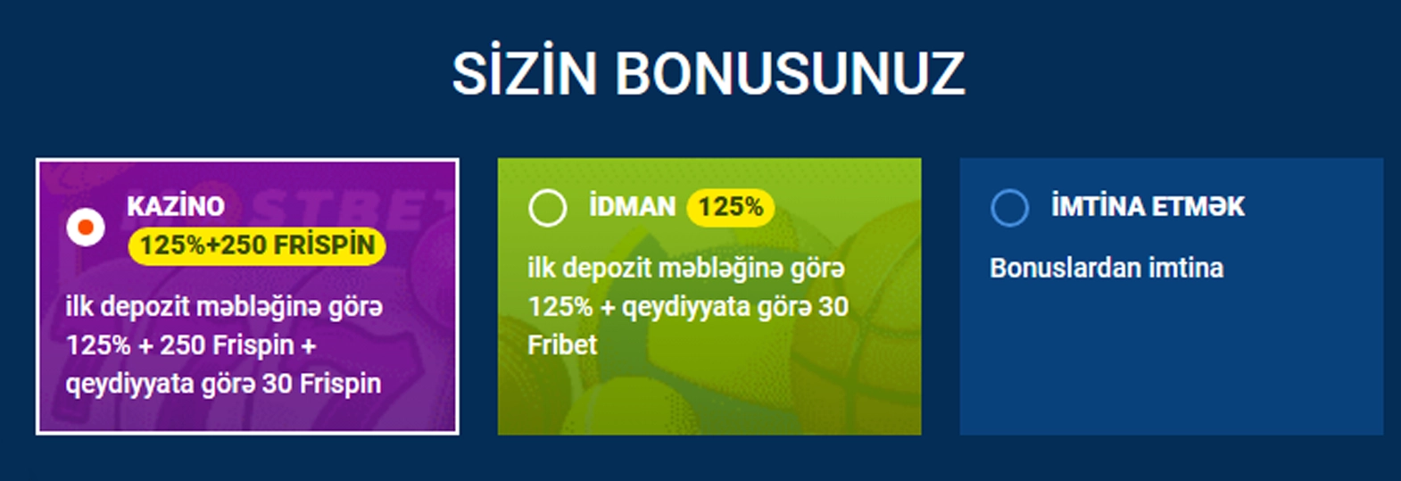 Mostbet hansı xoş gəlmisiniz bonuslarını təklif edir?