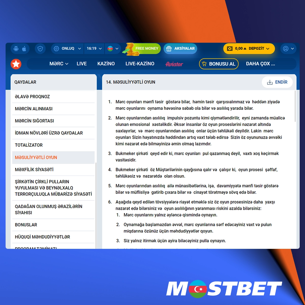 Mostbet-də qumar asılılığının əlamətləri