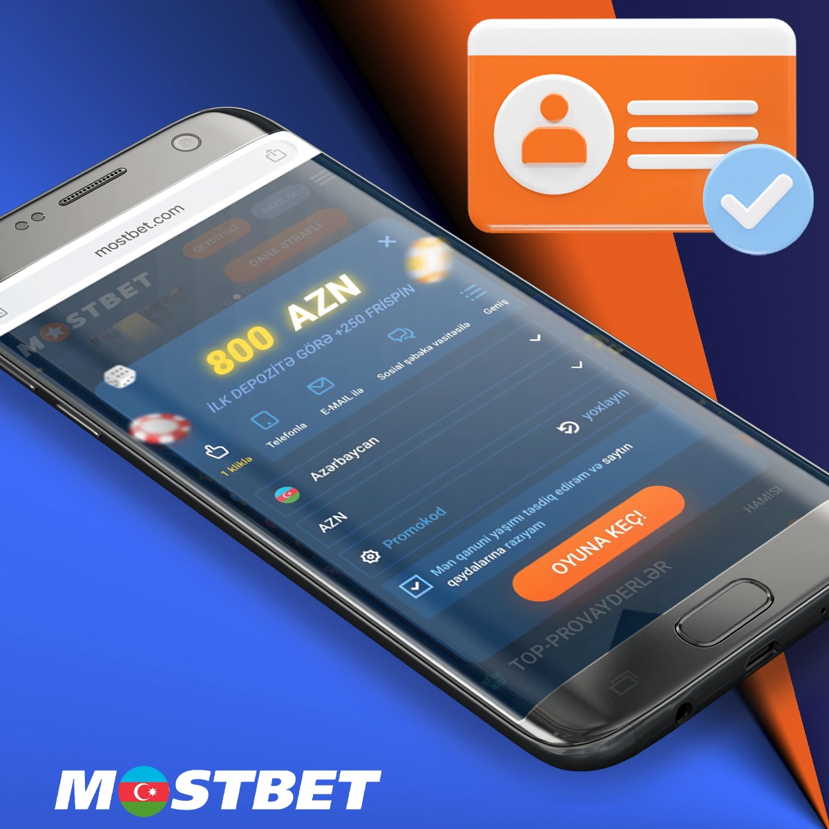 Mostbet mobil proqramı vasitəsilə qeydiyyat